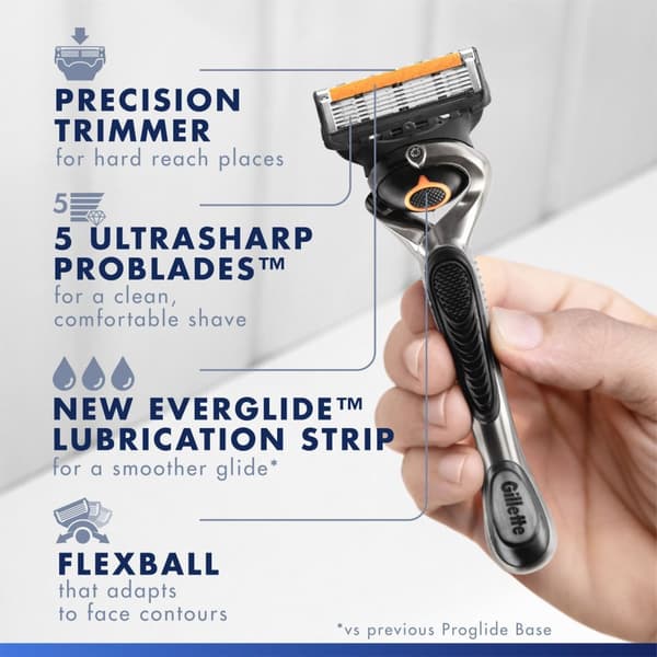 Barberblade Fusion ProGlide 4 stk