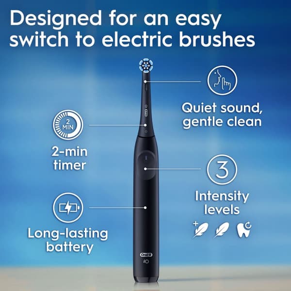 Elektrisk tannbørste iO Simply Easy Clean Night Black