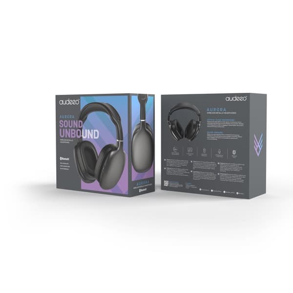 Hodetelefoner Over-Ear Aurora Black