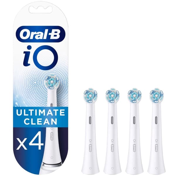 Børstehoved iO Ultimate Clean 4 stk