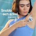 Miniatyrbilde 2 av 6: Glatt barberhøvel + 2 barberblader