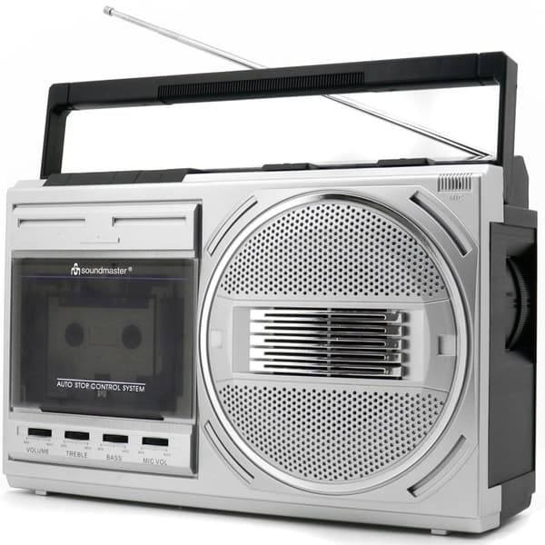 Kassettradio Mono Bluetooth RR20SI Silver