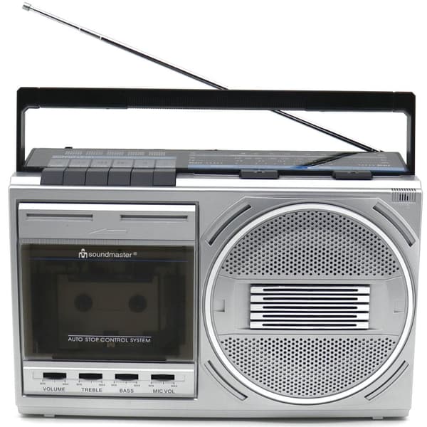 Kassettradio Mono Bluetooth RR20SI Silver