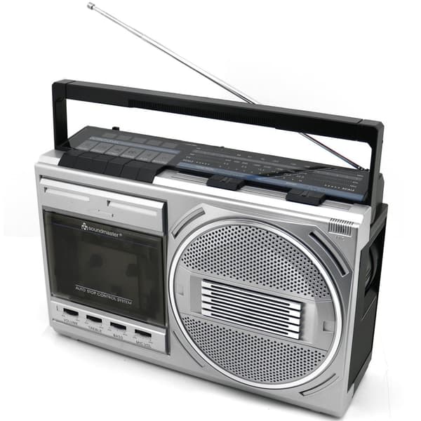 Kassettradio Mono Bluetooth RR20SI Silver