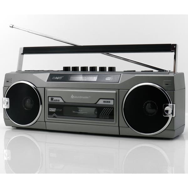 Kassettradio Stereo Bluetooth SRR80TI Sølv