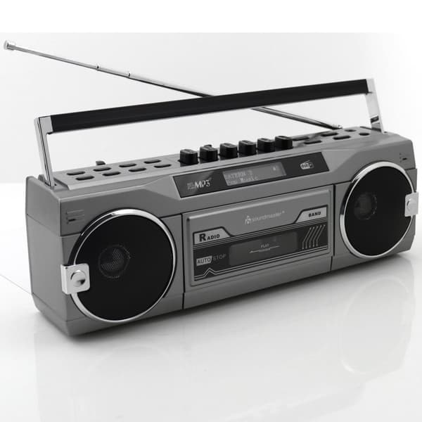 Kassettradio Stereo Bluetooth SRR80TI Sølv
