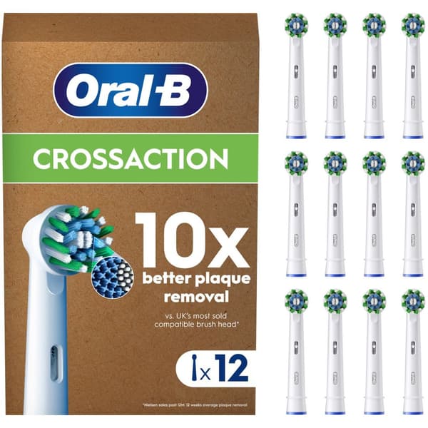 Borsthuvud CrossAction 12st
