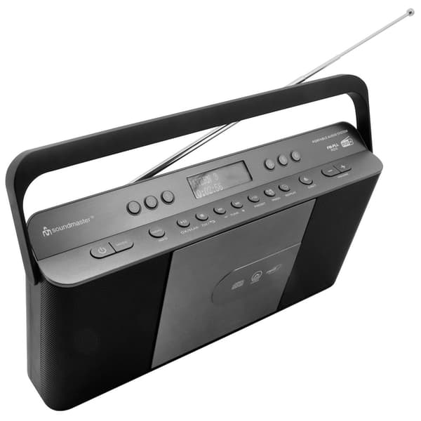 Radio Quick Select CD Bærbar RCD1870SW Sort/Sølvgrå