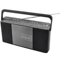 Miniatyrbillede 1 af 6: Radio Quick Select CD Bærbar RCD1870SW Sort/Sølvgrå