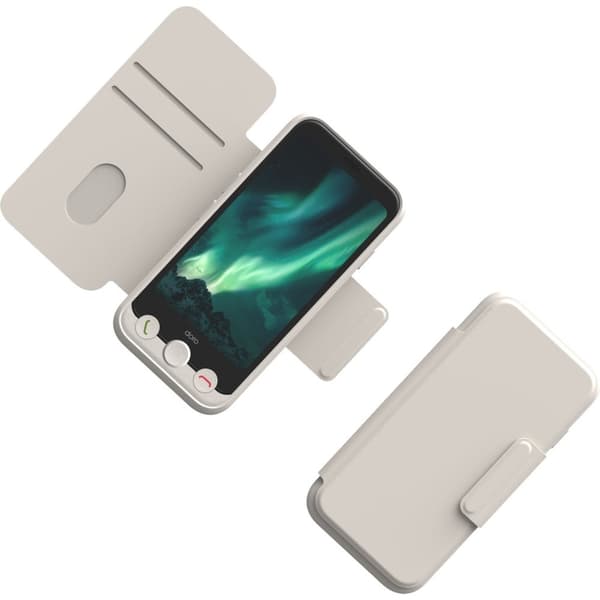 Lommebokveske Aurora A11 Bone-white