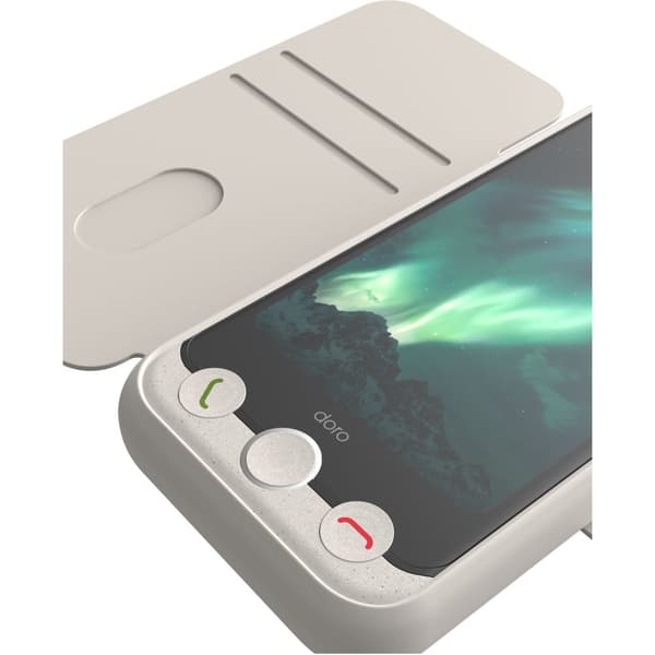 Lommebokveske Aurora A11 Bone-white