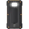 Miniatyrbillede 6 af 8: PowerBank 6.000 mAh 10W Solcelle Sort/Orange