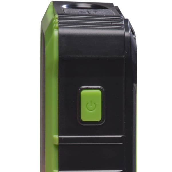 PowerBank 10 000 mAh Solcelle Sveiv Svart/Grønn