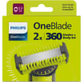 Miniatyrbillede 4 af 4: OneBlade erstatningsblad QP624/50 2-pak