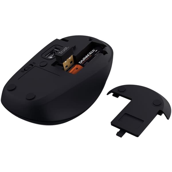 Yvi+ Langaton hiiri Bluetooth / 2,4 GHz musta