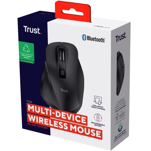 Fyda Trådlös mus Bluetooth / RF 2,4 GHz