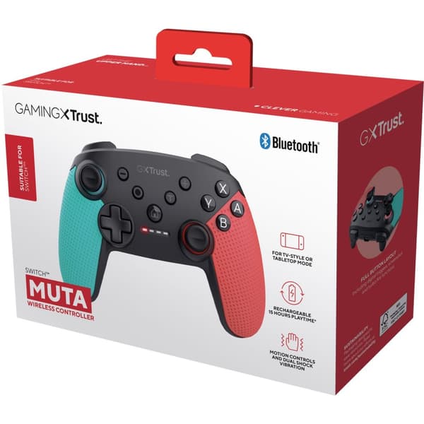 GXT 1246B Muta trådløs controller Nintendo Switch/Switch 2 Blå/Rød