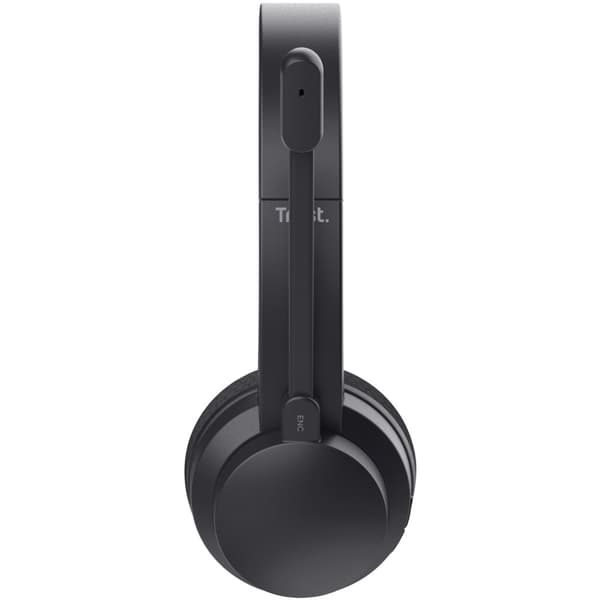 Ayda trådløst PC-hodesett Bluetooth ENC Svart