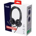 Miniatyrbild 8 av 8: Ayda PC-headset 3,5mm Svart