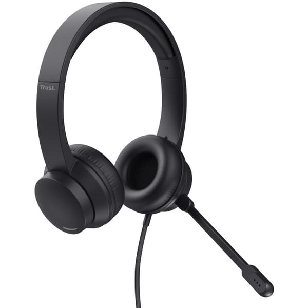 Ayda PC-headset USB Svart