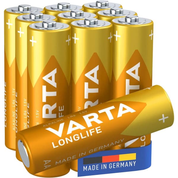 Longlife AA / LR06 batteri 10-pakning