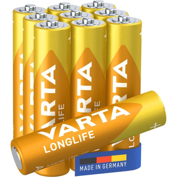 Longlife AAA / LR03 batteri 10-pakning
