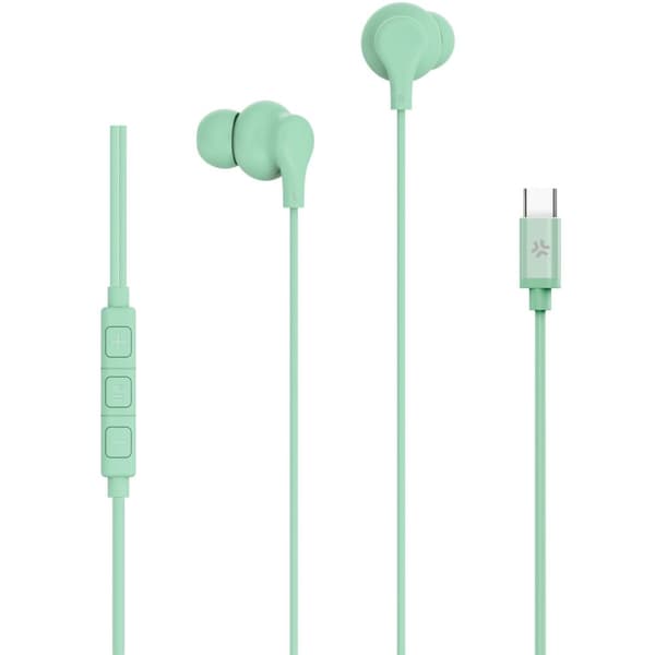 Kuulokkeiden In-Ear-kaapeli USB-C UP1600 Vaaleanvihreä