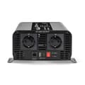 Miniatyrbilde 4 av 9: Power Inverter Pure Sine Wave | Inngangsspenning: 12 V DC | Enhetens strømutgangstilkobling(er): Type F (CEE 7/3) / USB-A / USB-C™ | 230 V AC 50 Hz |