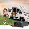 Miniatyrbilde 2 av 9: Power Inverter Pure Sine Wave | Inngangsspenning: 12 V DC | Enhetens strømutgangstilkobling(er): Type F (CEE 7/3) / USB-A / USB-C™ | 230 V AC 50 Hz |