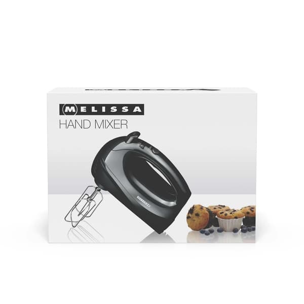 Handmixer med turbo 300 Watt Svart