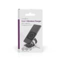 Miniatyrbilde 8 av 8: Trådløs lader | 3-i-1 | 2,5 / 5 / 15 W | LED-indikator i bruk | Inkludert kabel | USB-A / USB-C™ | 1,50 m