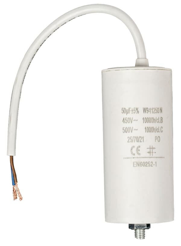 Kondensator 50.0uf / 450 V + kabel