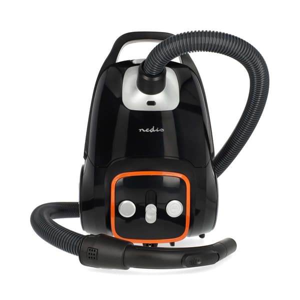 Dammsugare | Med väska | 700 W | Dammkapacitet: 3,0 l | Kombiborste | Handlingsradie: 9,00 m | Dammsugare sugkontroll | Hepa 13 | Antracit / Svart / O