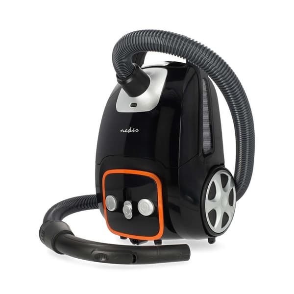 Dammsugare | Med väska | 700 W | Dammkapacitet: 3,0 l | Kombiborste | Handlingsradie: 9,00 m | Dammsugare sugkontroll | Hepa 13 | Antracit / Svart / O