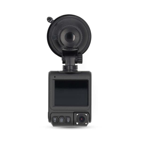 Dash Cam | 4K@30fps | 12 MPixel | 2 " | Wi-Fi | LCD | Dubbel kamera | Hyttkamera | GPS | Parkeringssensor | Rörelsedetektering | Nattvy | Svart