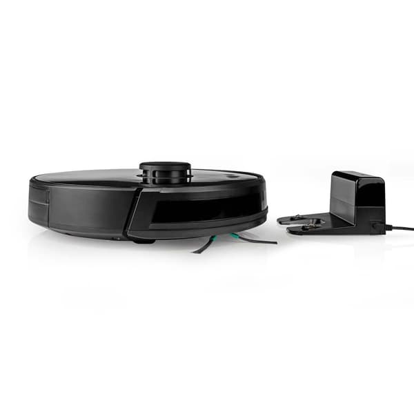SmartLife Robotstøvsuger | Lasernavigasjon | Wi-Fi | Kapasitet samlereservoar: 0,6 l | Automatisk lading | Maksimal driftstid: 2 timer | Svart | Andro