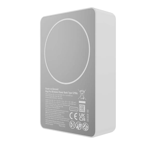 Mag Pro Wireless Power Bank 10.000mAh - White Edition
