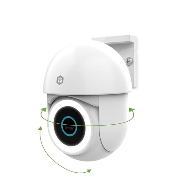 SmartLife udendørskamera | Wi-Fi | Spotlight | 3MP Full HD 1296p | Panorer tilt | IP65 | Cloud Storage (valgfrit) / microSD (ikke inkluderet) / Onvif