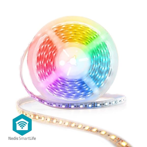 SmartLife LED Strip | Wi-Fi | Cool White / RGB / Warm White | SMD | 5,00 m | IP21 | 2700 - 6500 K | 960 lm | Android™/IOS