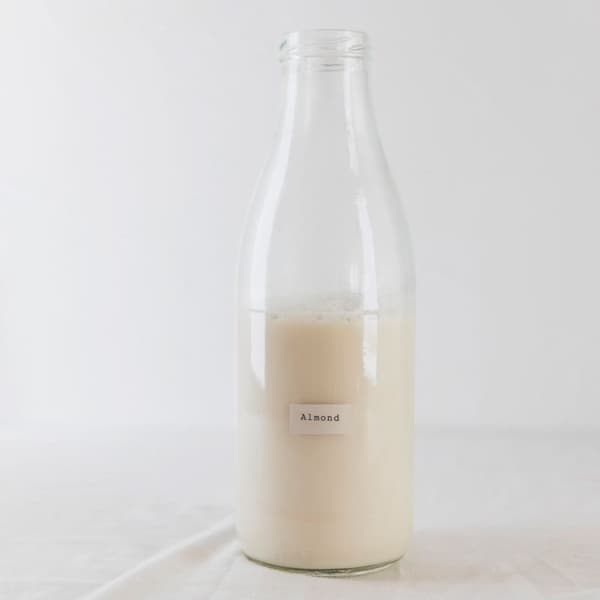 Mjölkflaska i glas 1 l