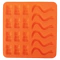 Miniatyrbillede 2 af 8: Orange silikone geléform SILLINIE