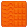 Miniatyrbillede 1 af 8: Orange silikone geléform SILLINIE