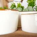 Pikkukuva 5 / 9: Keraamiset välipalakulhot 20 cm tarjottimella, 3 kpl.