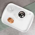 Miniatyrbillede 6 af 7: Serveringsbakke i plast hvid 43,5x31,5 cm