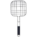Miniatyrbillede 3 af 10: Burgergrillrist, metal, sort, non-stick, 49x21,1 cm