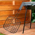 Miniatyrbillede 2 af 10: Burgergrillrist, metal, sort, non-stick, 49x21,1 cm