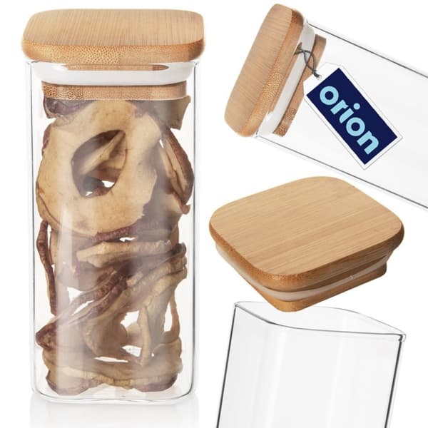 Glassbeholder for løse produkter med lokk og forsegling 320 ml