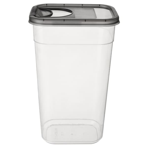 Beholder for løse produkter med dispenser GRÅ 3,2 l