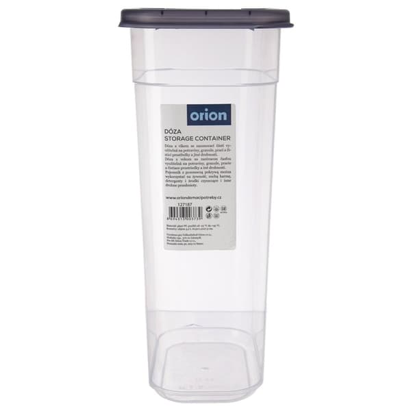 Beholder for løse produkter med dispenser GRÅ 3,2 l