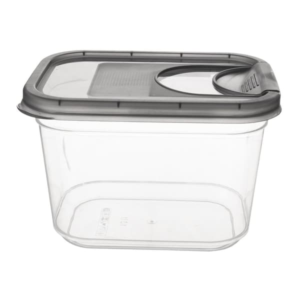 Beholder for løse produkter med dispenser GRÅ 1,3 l